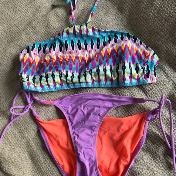Athleta Swim 3-piece bikini set sz M String Bikini Ser sz M - Picture 2 of 6
